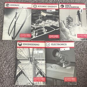 Set of 5 Boy Scouts of America Merit Badge books